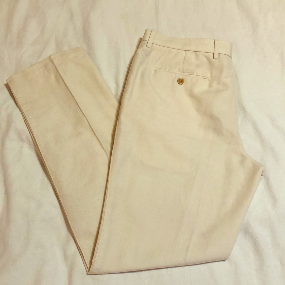 Banana Republic Kentfield Linen dress pants